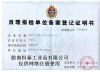 自理报检备案证明书