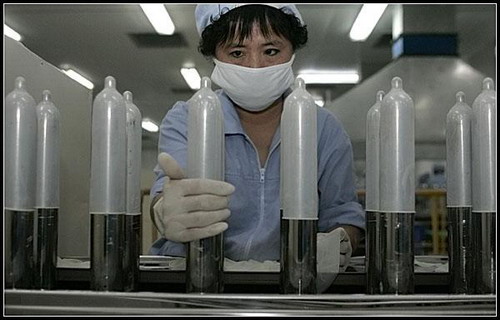 安全套生产的全过程