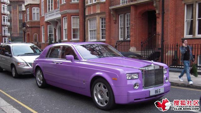 伦敦街头惊现紫色<em>劳斯莱斯</em>-<em>图片照片</em> - 阿里巴