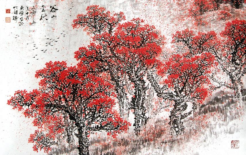 肖东辉国画欣赏