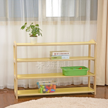 幼兒園防火板書櫃兒童實木收納整理櫃寶寶玩具儲物櫃子組合可定制