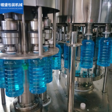 清潔劑玻璃水灌裝機廠家直供全自動玻璃水防凍液灌裝機生產線設備