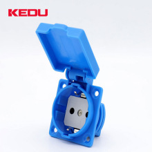 廠家科都KEDU 德式歐標防水插座S220E-6面板插座德標電源插座防水