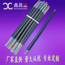 廠家直供2芯0.75平方橡膠線 白色平行護套線 信號控制線 電線電纜