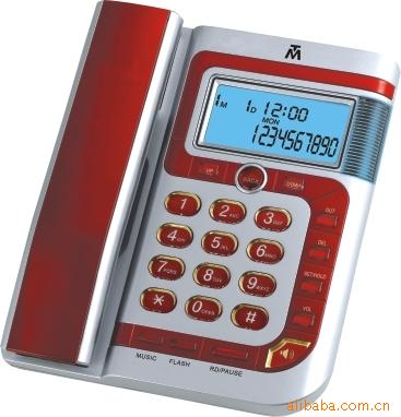 大号键电话机(可显示时间,日期,温度等) _ 大号