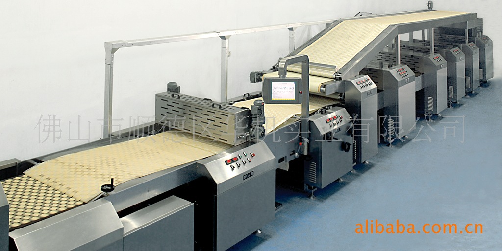 全自动多功能饼干生产线(韧性饼干、酥性饼干