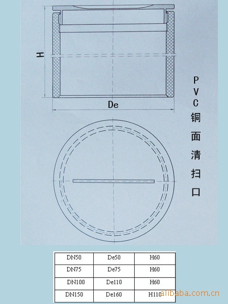 清扫口铜面清扫口pvc铜面清扫口地面清扫口