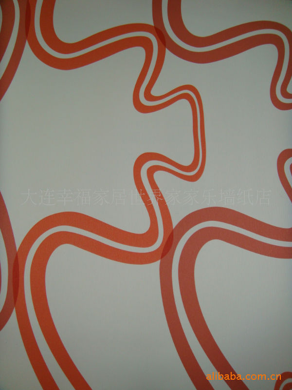 专业背电视景墙pvc壁纸、沙发、餐厅、卧室背