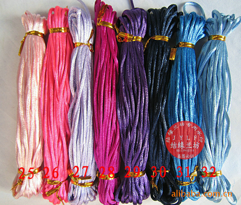 带、绳、线-中国结 线材 5号线 颜色齐全 特等优