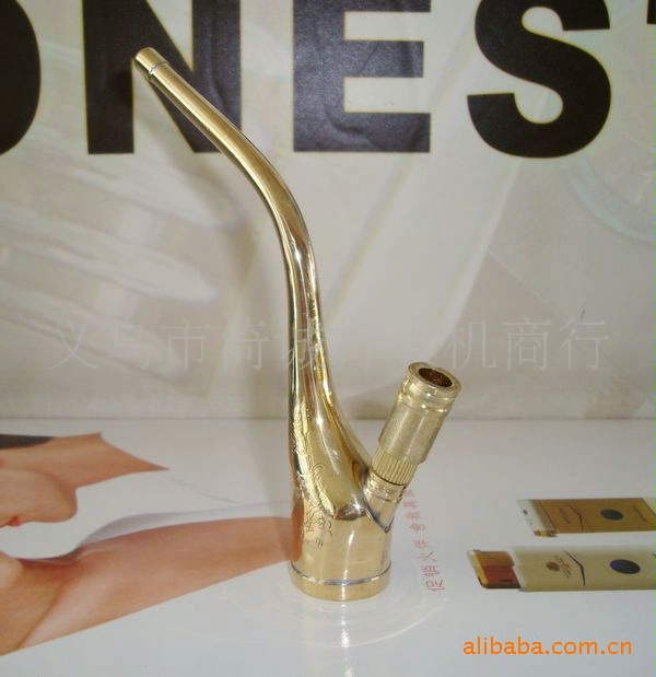健康水烟壶,铜质水烟斗,铜质吸烟过滤器 8.00元