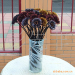 欧式亮色小菊花 色彩独特三色入 家居仿真花批发