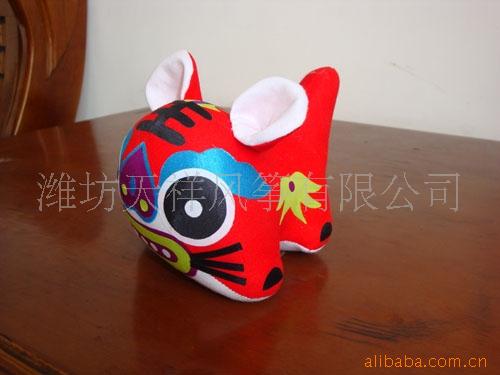 批发 布老虎,虎玩具,乖乖虎,虎工艺品,cloth fabric toy,奥祥风筝