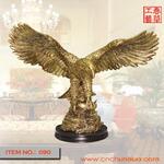 厂家直销树脂工艺品 雄鹰家居装饰品 办公礼品摆件 动物摆件