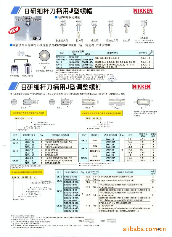 供应曰研SK刀柄