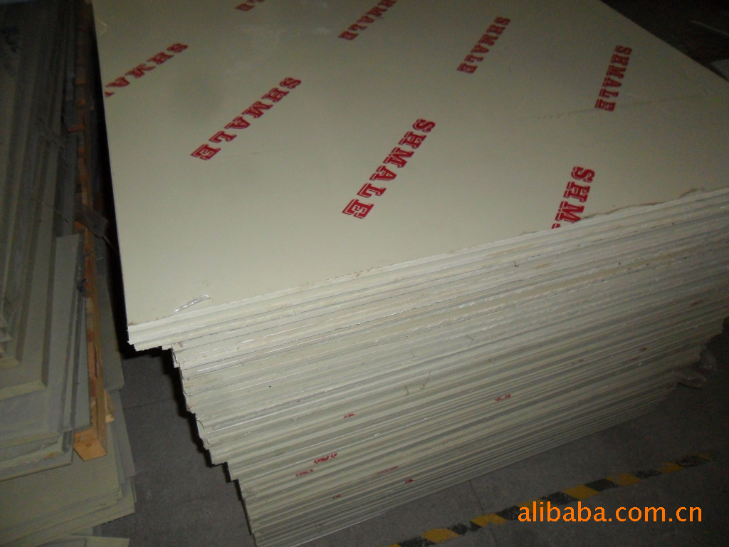 pvc米黄板A板。适用刀模,环保设备 图片