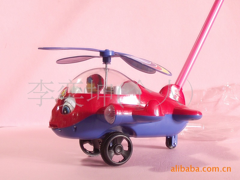 航空模型-批发玩具婴儿玩具 308A学步 手推飞