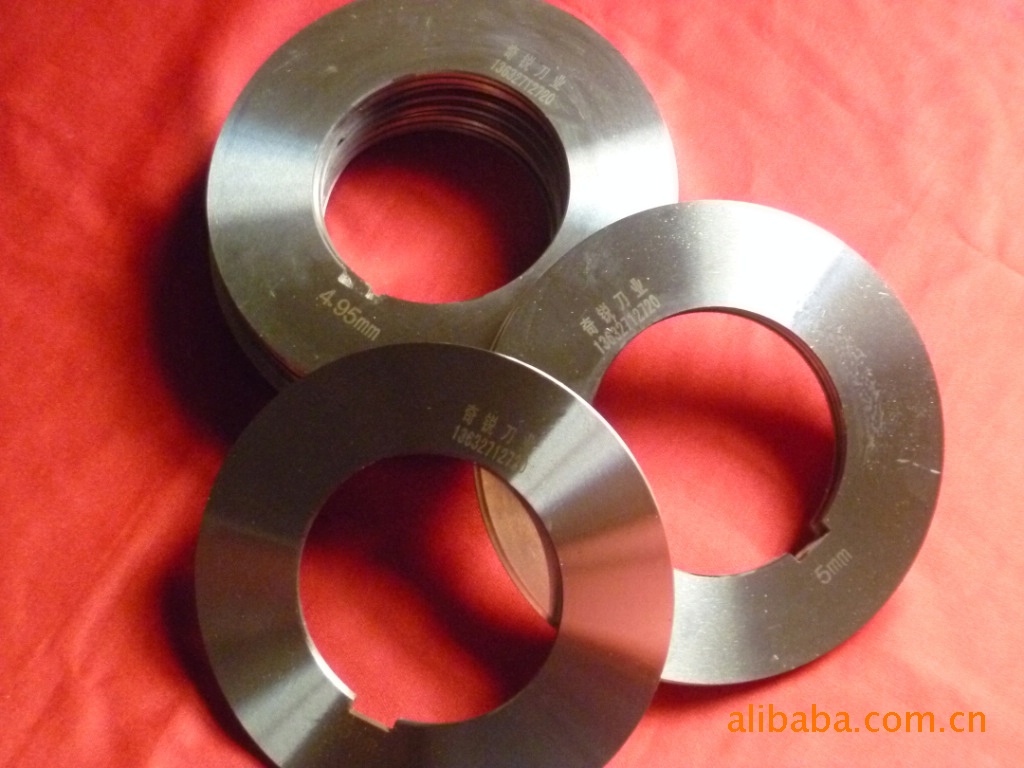 【生产供应:深圳优质金属不锈钢分条机刀片\/深