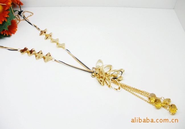 韩版饰品 项链 <em>毛衣链 批发</em> 混批 潮流 饰品<em>代理</em>