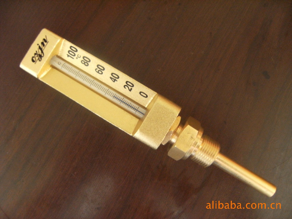 供应金属船用温度表(V型高温温度计)优质供应