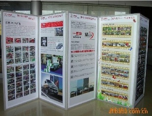 供应展览展示器材-   展板 折叠式 便携式 -北京图1