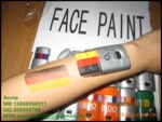 3色打火机面彩,3色人体彩绘,FACE PAINT