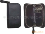 供应仿皮咖啡色零钱包拉链钥匙包