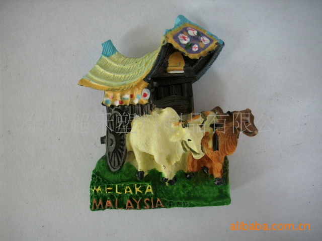 马来西亚旅游纪念品 树脂工艺品冰箱贴 460.80