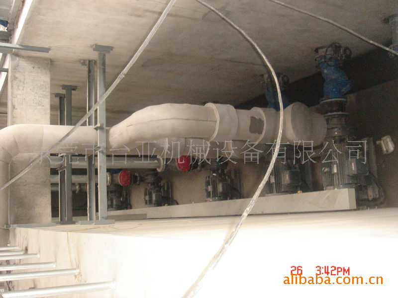 安装注塑车间冷却水,冷冻水集中供水管路工程