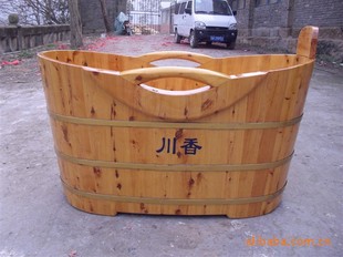 厂家直销优质香柏木浴桶，躺桶，蒸桶,木桶