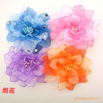 卡通花束制作材料 仿真绢花 直径9CM