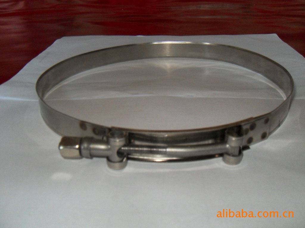 卡箍、抱箍-供应各种型号规格T型卡箍-卡箍、