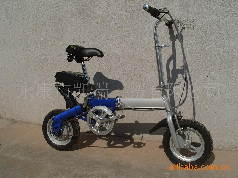 12寸迷你折叠运动锂电池电动自行车/e-bike