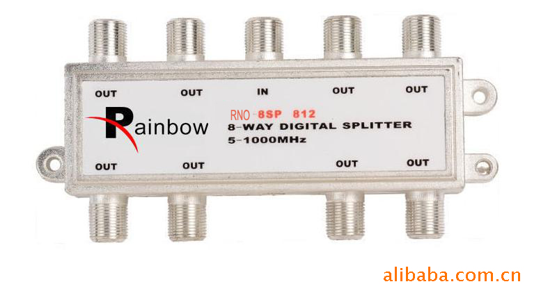 供应广州雷虹8路分配器8分支器厂价直销18元