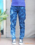 6802 低价清仓甩货非库存1号仓库牛仔裤垮裤 休闲宽松