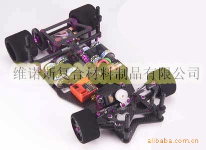 玩具配件-精密CNC加工。遥控模型银色面碳板