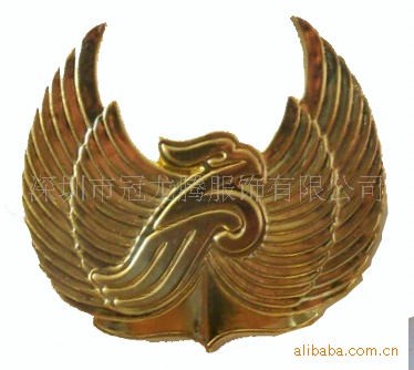 航空帽徽、空姐帽徽、帽徽(图)