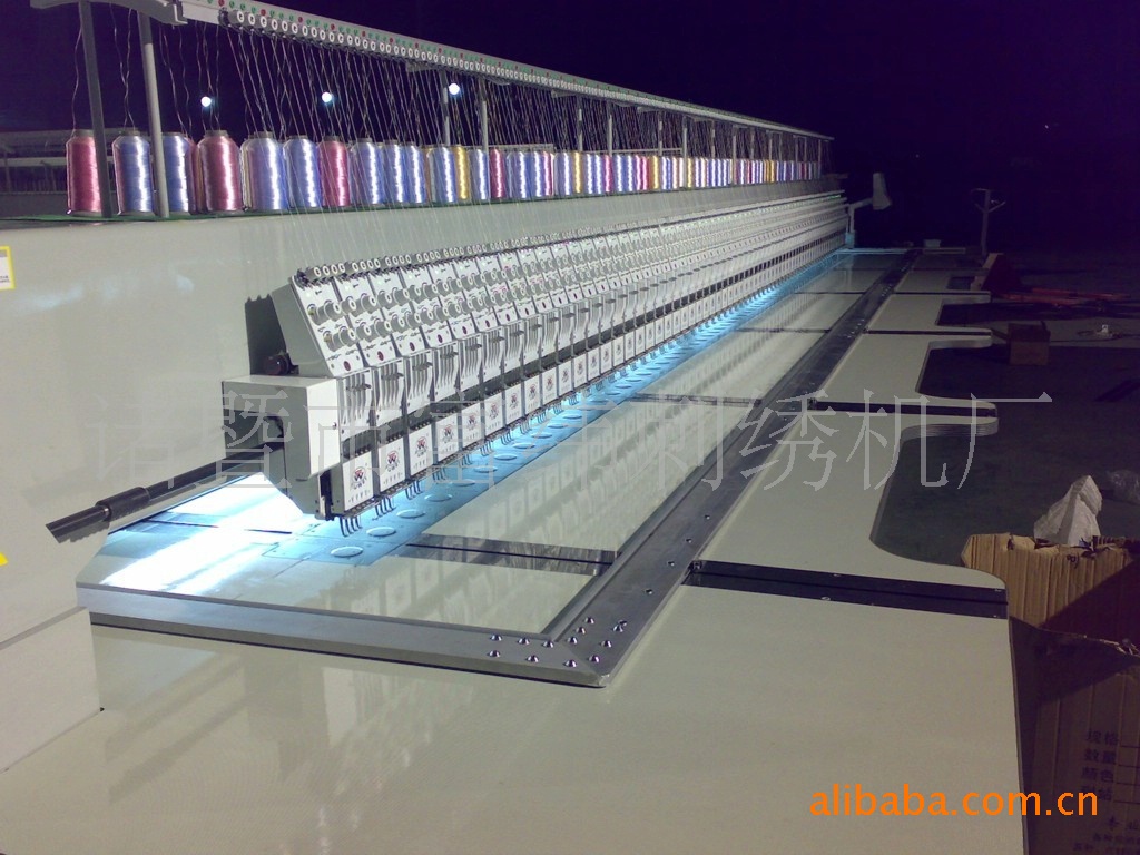 电脑绣花机 水溶花边绣花机 - 电脑绣花机 水溶