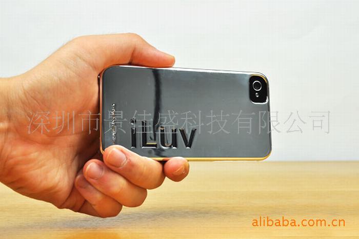 【美国 iLuv iPhone 4 4G 金属质感 手机壳 镜面