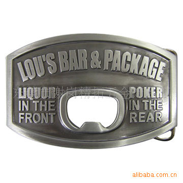 时尚24K金涂油方形金属皮带扣 双色烤漆浮雕