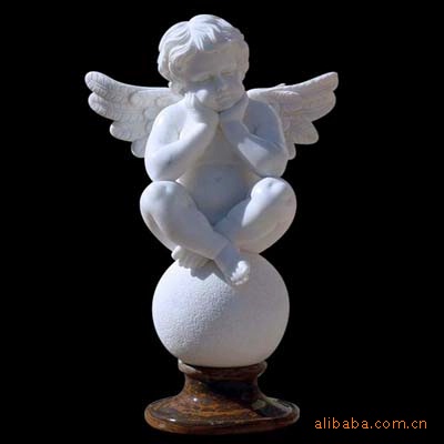 小天使 西方人物 人物雕塑 汉白玉人物,小天使 