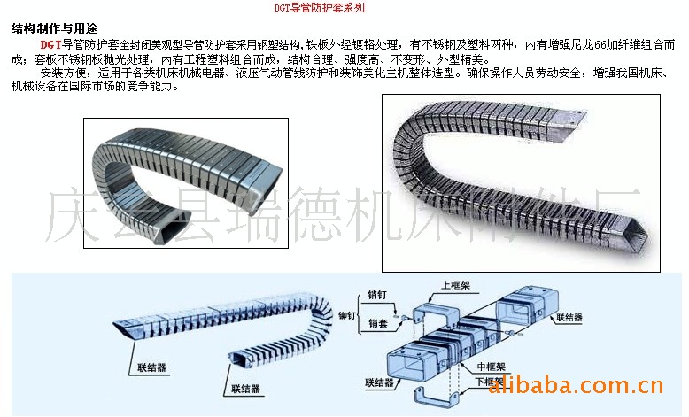 供应数控机床JR-2JR型矩形软管