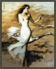 供应DIY人体油画 手工油画 油画爆款 40*50天鹅舞者数字油画