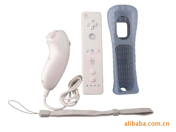 游戏机及周边-任天堂 Wii左右手手柄套装 加速