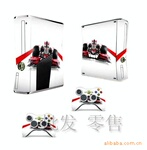 xbox360 slim ��ֽ ��Ĥ  custom skin sticker for xbox360