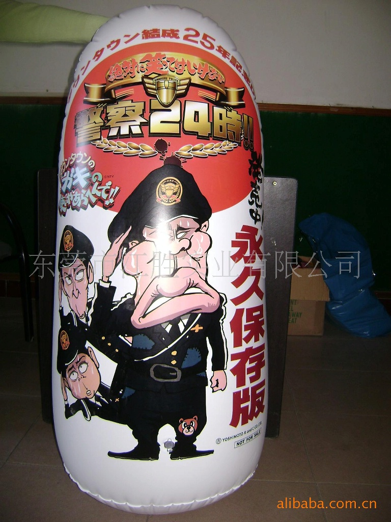 专业生产设计各种广告充气不倒翁,品质货期有保证