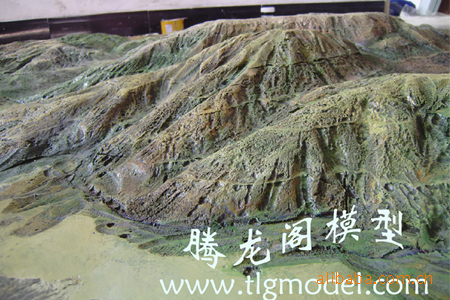 山川地形模型制作 图片
