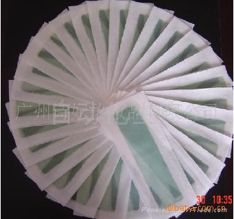 绿色面部蜡纸
