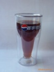 035亚克力瓶形杯、亚克力双层杯、亚克力啤酒饮料杯、创意杯