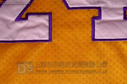 科比 主场黄 网眼刺绣NBA球衣批发 上海最低价