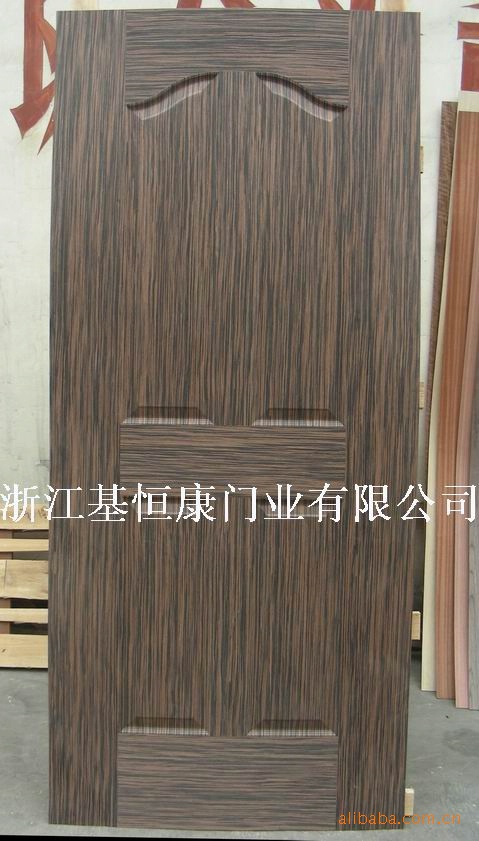 贴皮模压门皮价格及生产厂家[浙江基恒康门业